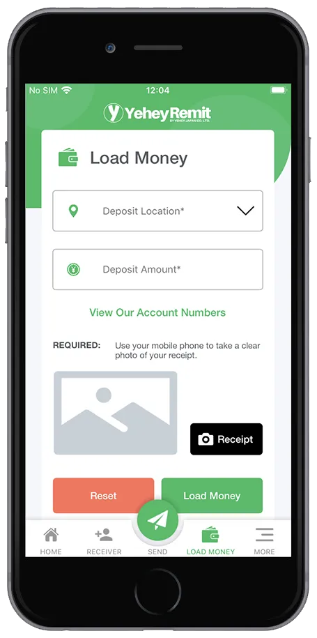 Yehey Remit Load Money